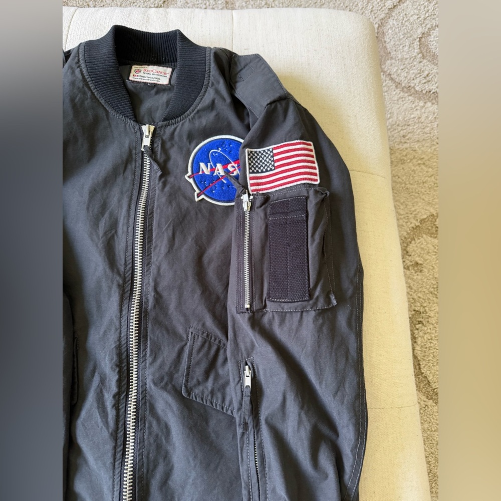 Men’s Red Canoe NASA Jacket SZ L - Picture 7 of 8